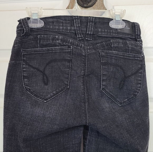 YMI: Wanna Betta Butt? Woman's Mid Rise Skinny Jeans, Size: 5, Color: Black - Picture 11 of 15